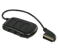 Ex-Pro Premium Black 3 Way Scart Splitter - SWITCHABLE, Shielded cable, stress reliefs. 21 Pin Fully screen. 2 Year Ex-Pro warranty