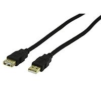 Ex-Pro® Pro 24K Gold USB 2.0 Cable Type A Male to A Female Extension cable - 1.8m [180cm]