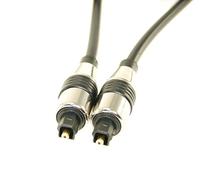 Ex-Pro® Quality Optical digital audio lead. SPDIF TOSLink cable 2m