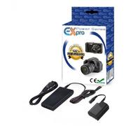 Ex-Pro Replacement DMC-AC8, DMW-AC8EB 8.4v 2Amp, AC Mains Power Supply Adapter & DMW-DCC12 Battery coupler kit for Panasonic Lumix DMC-GH3, DMC-GH4