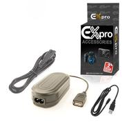 Ex-Pro Replacement EH-68P / EH-69P Connection kit -AC Mains Power & Charge Compatible with/Replacement for Canon Cameras [See description for models]