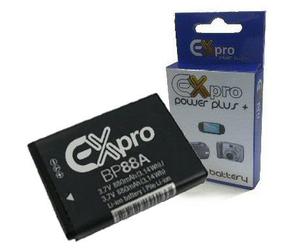 Ex-Pro® Samsung BP88 BP88A High Power Plus+ 880mAh 2 Year Warranty Replacement Lithium Li-on Digital Camera Battery for Samsung Dual View Series DV200, DV300, DV300F, DV305, DV305F