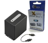 Ex-Pro Sony NP-FV100, NPFV100, NP FV100 High Power Plus+ 2100mAh - 2 Year Warranty Replacment Sony Lithium Li-on Digital Camera Battery for :- Sony Camcorder HDR-UX5, HDR-UX7
