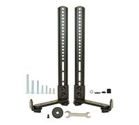 Ex-Pro Soundbar Bracket, Universal Versatile Mount for Mounting Above or Below TV, Max Vesa 600 x 400, for Sound Bar or Speaker with Max Weight up to 15KG, with Adjustable Height and Non-Slip Feet
