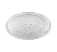 Ex-Pro Strong Durable Universal Microwave Turntable Glass Plate with 3 Fixers, 320mm