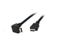 Ex-Pro ULTRA Premium 90 Degree Anlge Angled - 5m Gold HDMI to HDMI Lead Cable, OFC Fully Sheilded Lead 1080p - HDMI 1.3 (125283-49) Compliant. FULL HD Support. DVD Player, Sky, Virgin, PS3.