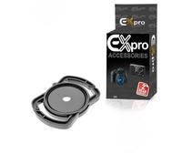 Ex-Pro Universal 72mm / 77mm / 82mm Lens Cap Holder Buckle for SLR Camera - Black