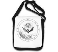 Ex Tenebris Lux Light In The Darkness Shoulder Bag White