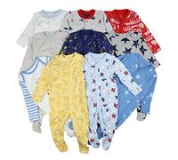 Ex UK Store Baby Boys Sleepsuits 3 Pack Babygrows TinyBaby - 36 Months New (MC Boys 3 Pack Sleepsuits - 6-9 Months)