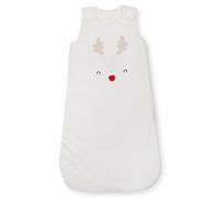 Ex UK Store Baby Winter Sleeping Bag 2.5 Tog 100% Cotton Sizes Newborn to 24 Months Boys Girls (AS 123 - Reindeer / 0-6M)