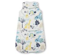 Ex UK Store Baby Winter Sleeping Bag 2.5 Tog 100% Cotton Sizes Newborn to 24 Months Boys Girls (AS 134 - Dino Marine / 6-12M)