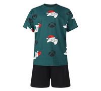 EX UK STORE Boys Christmas Short Pyjama Set Console 9 to 16 Years Xmas PJ Set Night Wear (XBXCNTRLLR 11-12)