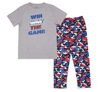 Ex UK Store Boys Pyjamas Nightwear 2PC PJ Sets 7 8 9 10 11 12 13 14 15 Years (#3. Win The Game 7-8y)