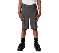 Ex UK Store Boys School Shorts Slim Leg Grey Charcoal 2 3 4 5 6 7 8 9 10 11 12 13 14 15 16 Years (Grey 13-14)