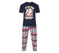 EX UK STORE Mens Character Pyjamas S to XXL Cartoon Night Sleep Lounge PJ Sets Xmas Novelty (CM7 - L)
