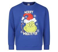 Ex UK Store Mens Christmas Sweatshirt The Grinch Xmas Jumper M to XXL Novelty Festive Top (Ink XL)