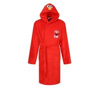 Ex UK Store Mens Dressing Gown Character Cartoon 3D Novelty Soft Fleece Hooded Gowns S M L XL XXL XXXL New (Red XL)