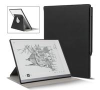 Ex-Writing Case for Remarkable 2 Tablet 10.3", Full Protection Design, Exceptionally Textured Premium UP Leather, Book Folio Design, Lightweight and Minimalistic.(Black)