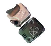 EX27 Muffler & Cover for EX270 WM270 9HP 265CC Genuine for Shield HOUSING Silencer 27930101L1(Quality Muffler Assy)