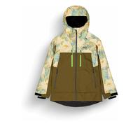 Picture Organic Clothing - Waterproof and breathable Ski jacket - Exa Jkt Timeless Flower Printed for Women - Size XS - Khaki Khaki XS