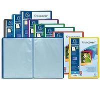 Exacompta 013048 Polypropylene Folder with 40 Pockets - Assorted Colours