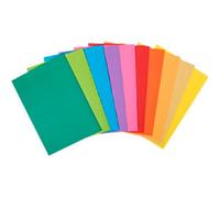 Exacompta 1 Flap Folder 218000E A4 Assorted 210gsm Cardboard 24x32cm Pack of 250