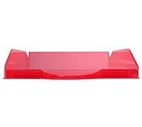 Exacompta 1 Letter Tray Ecotray Raspberry Translucent