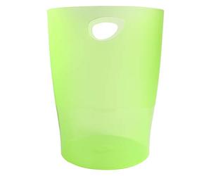 Exacompta 1 Waste Bin ECOBIN Translucent Apple Green