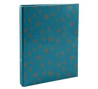 Exacompta 10 covered ring binders printed paper Néo Déco 2 rings assorted