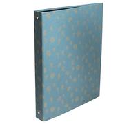Exacompta 10 covered ring binders printed paper Néo Déco 4 rings assorted