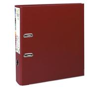 Exacompta 10 lever arch files Prem'Touch burgundy spine 80 mm A4 Maxi