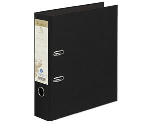 Exacompta 10 lever arch files Prem'Touch Forever black spine 80 mm A4 Maxi