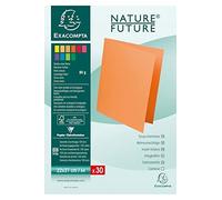 Exacompta 10 packs of 30 inner folders Rock"s lemon yellow
