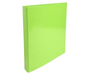 Exacompta 10 rigid ring binders Iderama A4 4 rings anise green
