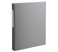 Exacompta 10 rigid ring binders PP A4 2 rings grey