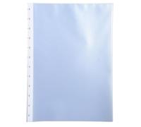 Exacompta - Ref 86001E - Carton of 10 Packs of 10 Grained Polypropylene Ink Transfer Sleeves - for Removable Ring Binder - Translucent Colour