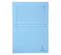 Exacompta 100 Window folders Plastic-Free Super Light Blue