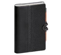 Exacompta - 11223E - Mini 11 Pocket Diary - 2 Days/Page Duo Kaa - Removable Cover - 7.5 x 11.5 cm - January to December 2025 - Random Colour