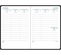 Exacompta - 130842E - SAS Weekly Refill 13-9 x 13 cm - August 2023 to August 2024