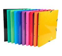 Exacompta 15 mm Ring Binder Pressboard A4 2 Rings Assorted Pack of 20