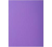 Exacompta 2 Flap Folder 216000E A4 Purple 210gsm Cardboard 24 x 32 cm Pack of 250