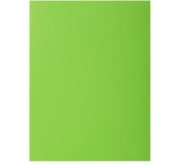 Exacompta 2 Flap Folder 216012E A4 Green 210gsm Cardboard 24 x 32 cm Pack of 250