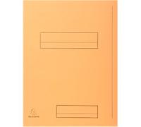 Exacompta 2 Flap Folder 335002E A4 Light Orange Cardboard 24 x 32 cm Pack of 250