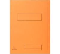 Exacompta 2 Flap Folder 335007E A4 Orange Cardboard 24 x 32 cm Pack of 250