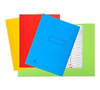 Exacompta 2 Flap Folder 445000E A4 Assorted Cardboard 24 x 0.2 x 31.5 cm Pack of 50