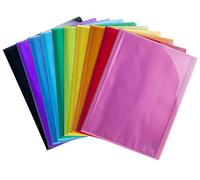 Exacompta 20 display books Iderama A4 20 pockets assorted colours