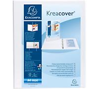 Exacompta Presentation Ring Binder 51941E Polypropylene A4 4 ring 20 mm White