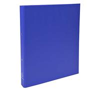 Exacompta 20 rigid ring binders A4 2 rings blue
