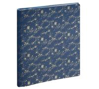 Exacompta - 226272E - SAD 22S Méline Desk Diary - 18.5 x 22.5 cm - Weekly 16 Months - September 2023 to December 2024 - Colour: Blue Confetti Silver