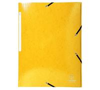 Exacompta 25 elastic folders Iderama Maxi Capacity A4 425g/m² yellow